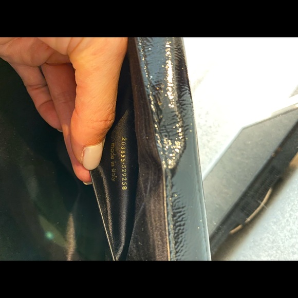 YSL belle de hour crashed patent leather clutch - Picture 8 of 8